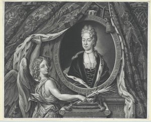 Princess of Hesse-Darmstadt Magdalene Sibyl av Artist Unknown