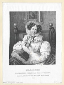 Prinsessan av Hessen-Homburg Maria Anne av Artist Unknown