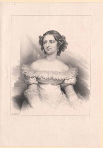 Princess of Holstein-Sonderburg-Augustenburg Caroline av Artist Unknown