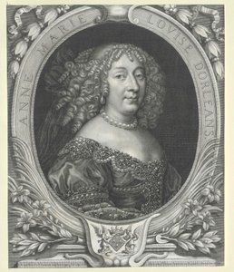 Prinsessan av Orl0061006es Anne Mary Louise (tryck) av Artist Unknown