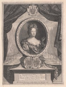Prinsessa av Sachsen-Weissenfels Christine av Artist Unknown
