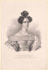 Prinsessan av Savoyen-Sardinien Maria Anna av Artist Unknown
