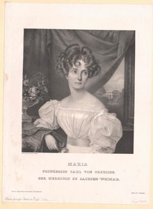 Prinsessa av Sachsen-Weimar Eisenach Maria av Artist Unknown