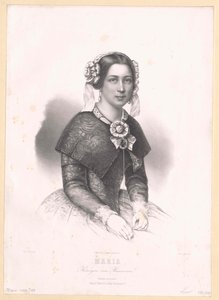 Prinsessa av Sachsen Altenburg Marie av Artist Unknown
