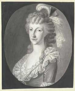 Prinsessan av båda Sicilierna Maria Theresia (tryck) av Artist Unknown