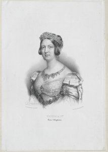 Drottning av Storbritannien Victoria av Artist Unknown