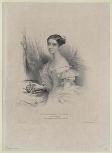 Drottning av Storbritannien Victoria av Artist Unknown