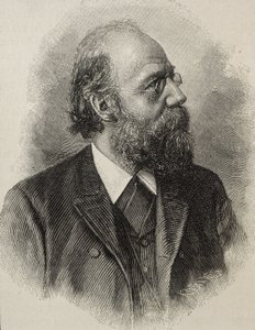 RICKERT, Heinrich (1863-1936). Tysk filosof, en av de ledande nykantianerna. Gravyr av Artist Unknown