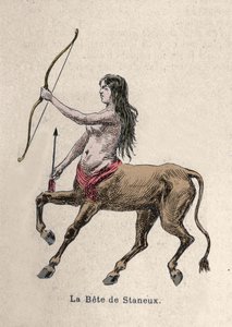 Representation av Bete of Staneux Illustration