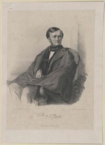 Richard Wagner av Artist Unknown