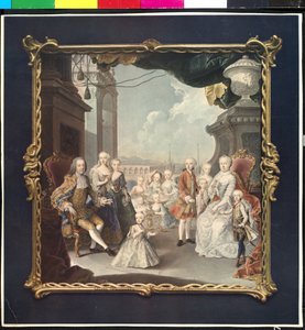 Romersk-tysk kejsarinna 1717 - 1780 Maria Theresia av Artist Unknown