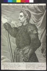 Romerske kejsaren Claudius av Artist Unknown