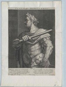 Romerske kejsaren Domitianus av Artist Unknown