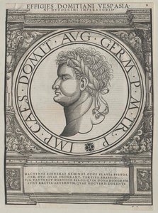 Romerske kejsaren Domitianus av Artist Unknown