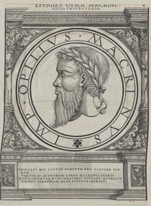 Romerske kejsaren Macrinus av Artist Unknown