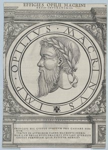 Romerske kejsaren Macrinus av Artist Unknown