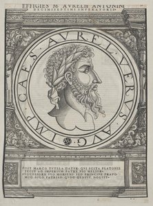 Romerske kejsaren Mark Aurelius av Artist Unknown