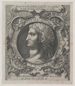 Romerske kejsaren Nero (tryck) av Artist Unknown
