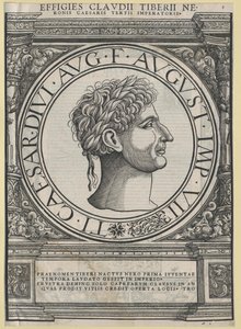 Romerske kejsaren Tiberius av Artist Unknown