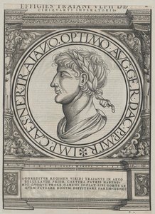 Romerske kejsaren Trajanus av Artist Unknown