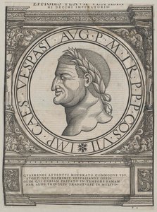 Romerske kejsaren Vespasianus av Artist Unknown