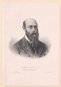 Rudolf Auspitz (tryck) av Artist Unknown