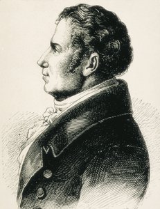 SCHLEGEL, August Wilhelm von (1767-1845). Tysk teoretiker inom romantiken. Etsning