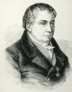 SCHLEGEL, Friedrich von (1772-1829). Tysk poet, kritiker och vetenskapsman. Kritisk ledare för den tyska romantiken. Gravyr av Artist Unknown