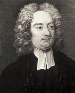 SWIFT, Jonathan (1667-1745). Irländsk präst och satirförfattare. Porträtt som dekanus i St. Patrick