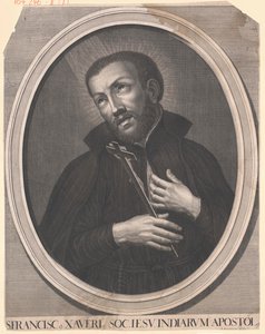 Saint Francis Xavier av Artist Unknown
