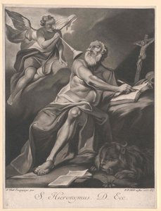 Sankt Jerome av Artist Unknown