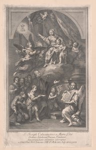 Sankt Josef av Calasanz av Artist Unknown