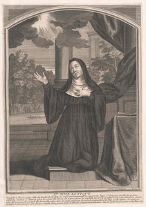 Saint Scholastica av Artist Unknown
