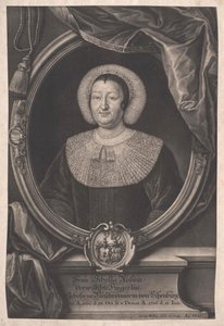 Sibylla Rosina Neubronner (print) av Artist Unknown