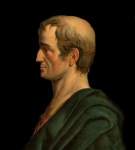 Solon grekisk jurist, poet och köpman - Porträtt av Solon, lagstiftare och poet från Athenes av Artist Unknown