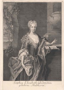 Sophia Elisabeth Huebner av Artist Unknown