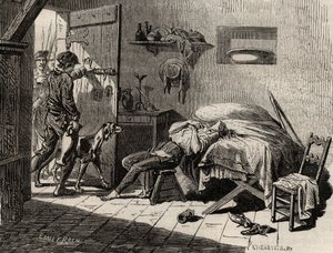 Condorcets död i fängelset den 28 mars