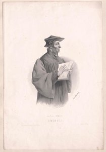 Ulrich Zwingli av Artist Unknown
