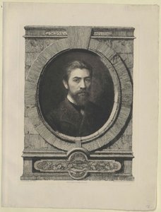 Viktor Aleksijevitj Bobrov (tryck) av Artist Unknown