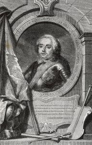 WILLIAM IV (1711-1751). Den förste ärftlige stadshållaren i Nederländerna. Gravyr. av Artist Unknown