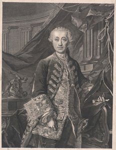 Wenzel Anton furste av Kaunitz-Rietberg av Artist Unknown