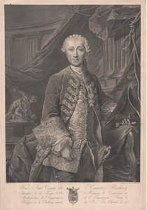 Wenzel Anton furste av Kaunitz-Rietberg av Artist Unknown