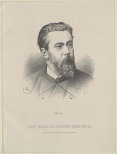 Wilhelm Jensen av Artist Unknown