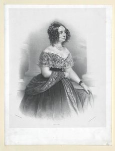 Wilhelmine grevinna Colloredo-Mannsfeld av Artist Unknown