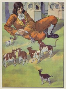 Illustration för Gullivers resor av Jonathan Swift av Artus Scheiner