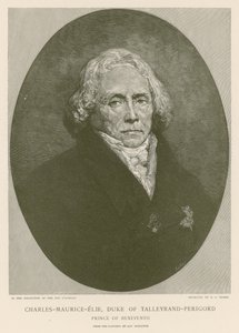 Charles Maurice de Talleyrand-Périgord av Ary Scheffer