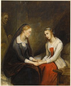 Effie och Jeanie av Ary Scheffer