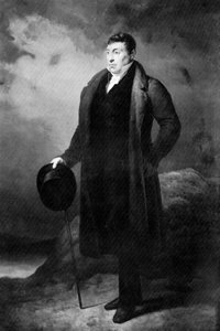 Marquis de Lafayette, fransk aristokrat, tidigt 1800-tal.
