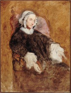Porträtt av drottning Marie-Amélie i sorg av Ary Scheffer