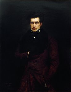 Porträtt av Armand Carrel 1800-1836, 1833. av Ary Scheffer